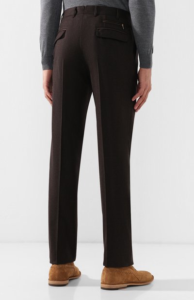 Шерстяные брюки ZILLI, арт. M0Q-40-38N--46438/0001, фото 4