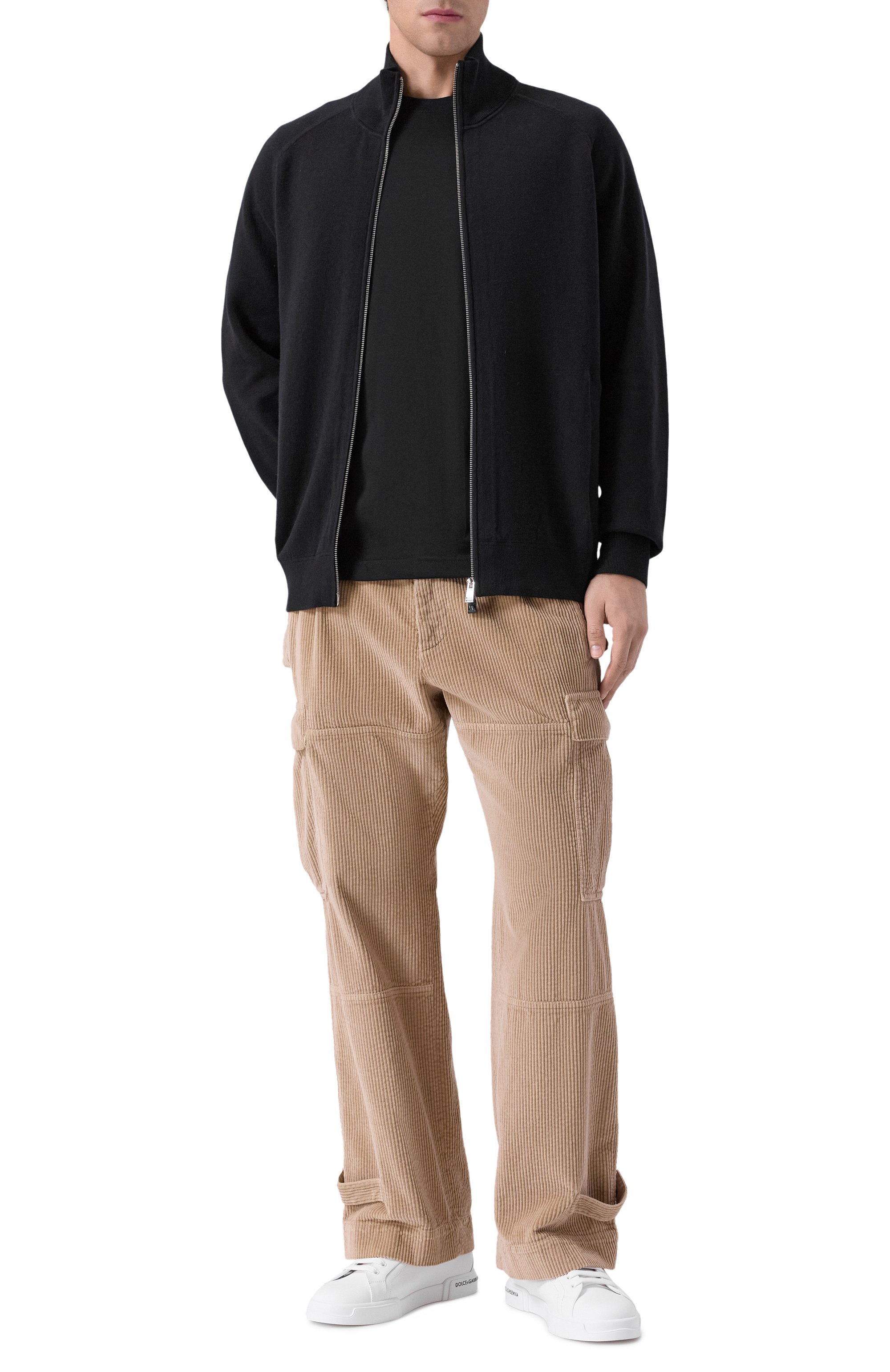 Вельветовые брюки-карго DOLCE & GABBANA, арт. GP13YT/G8NN6, фото 2