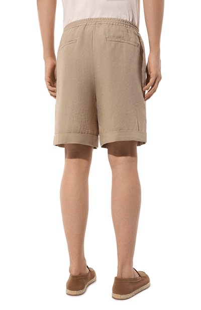 Льняные шорты CANALI, арт. 95606/SG02985, фото 4