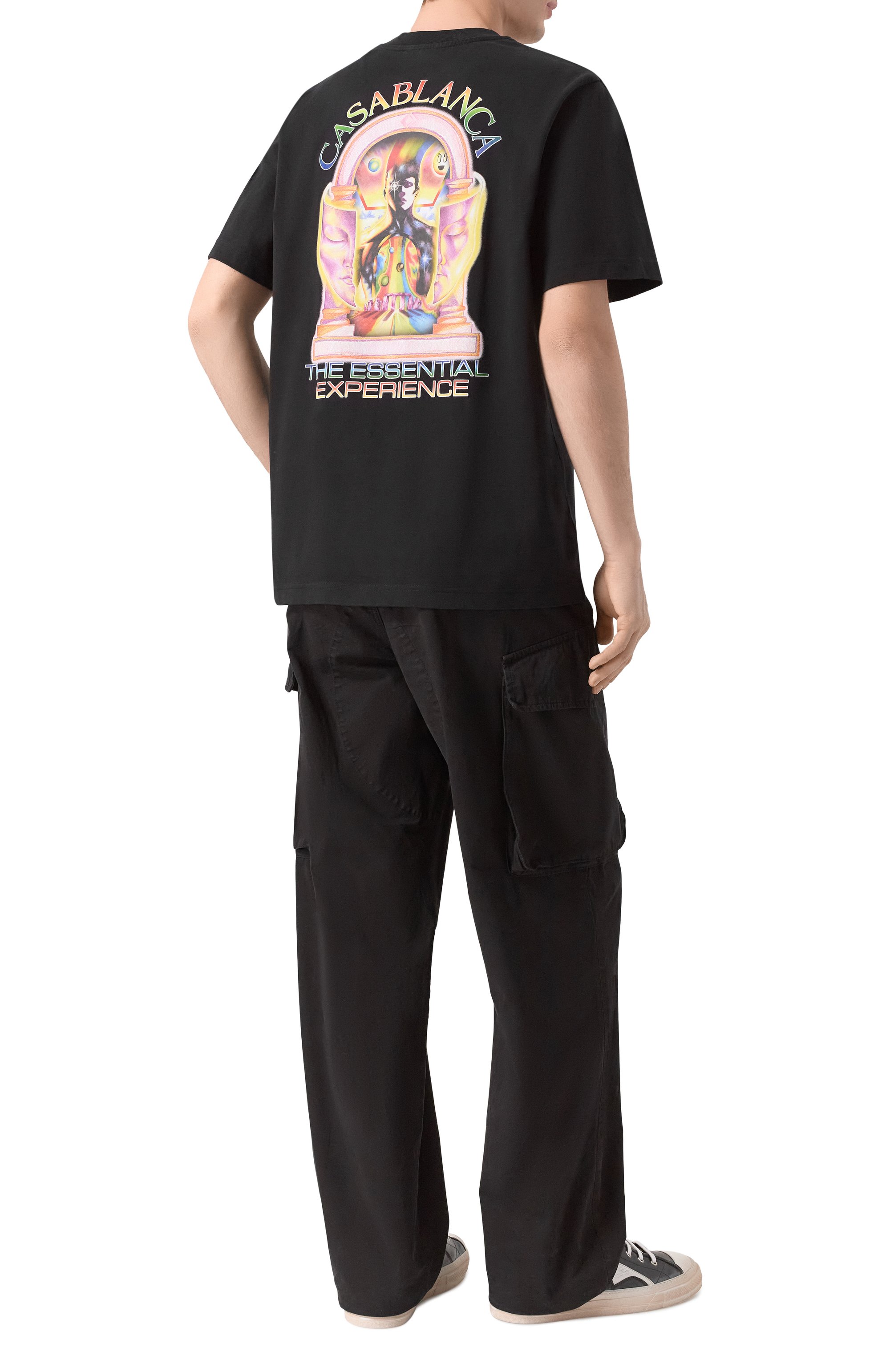 Хлопковая футболка CASABLANCA, арт. M-SP26-JTS-001-17, фото 2