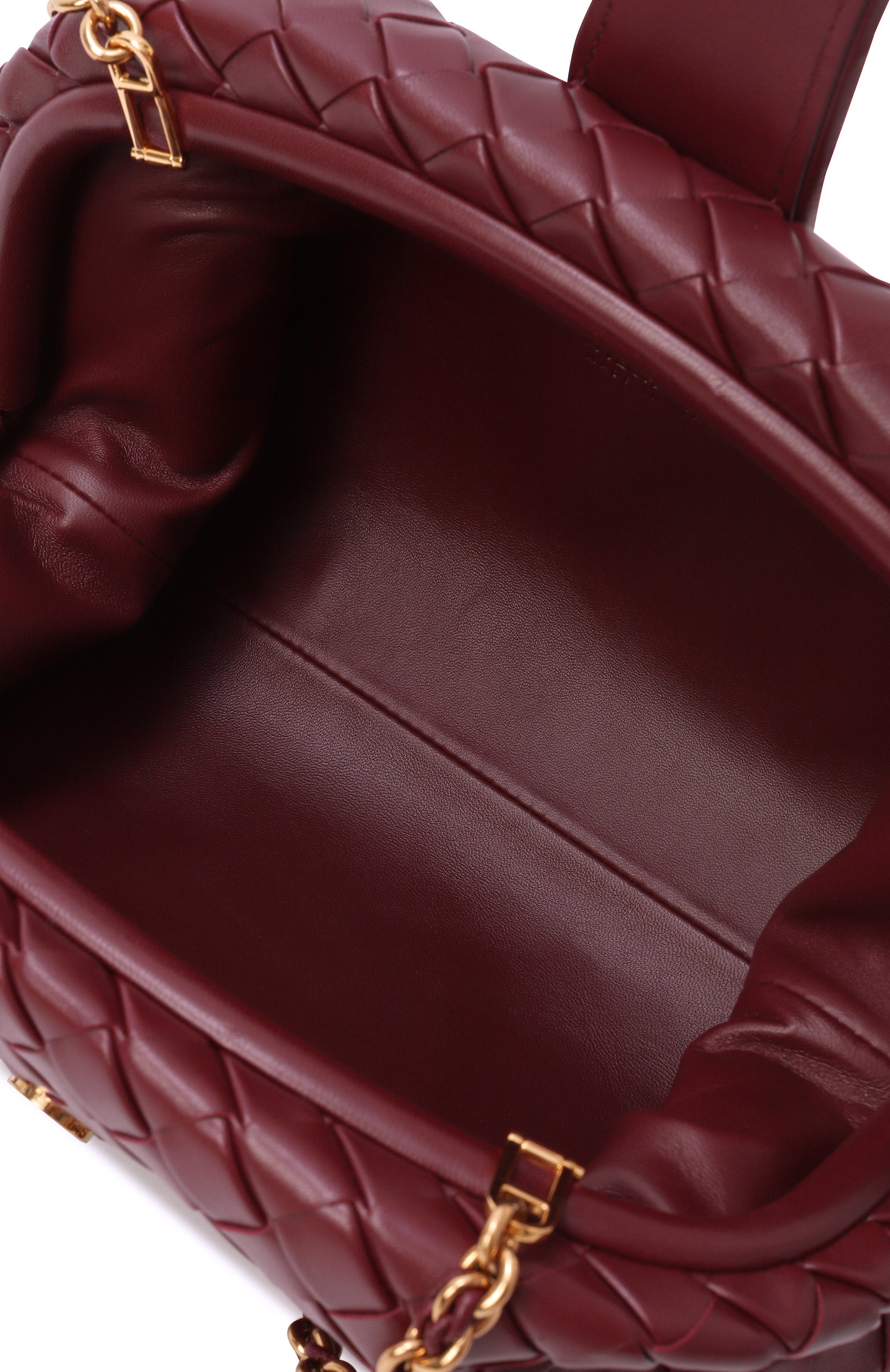Сумка lauren 1980 BOTTEGA VENETA бордового цвета по цене 512000 руб., арт. 785807/V40Z1, фото 5 Сумка lauren 1980 BOTTEGA VENETA, арт. 785807/V40Z1, фото 5