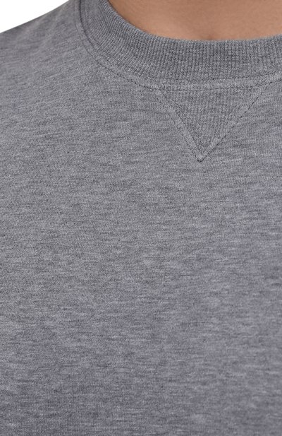 Хлопковый свитшот BRUNELLO CUCINELLI, арт. M0T353430, фото 5