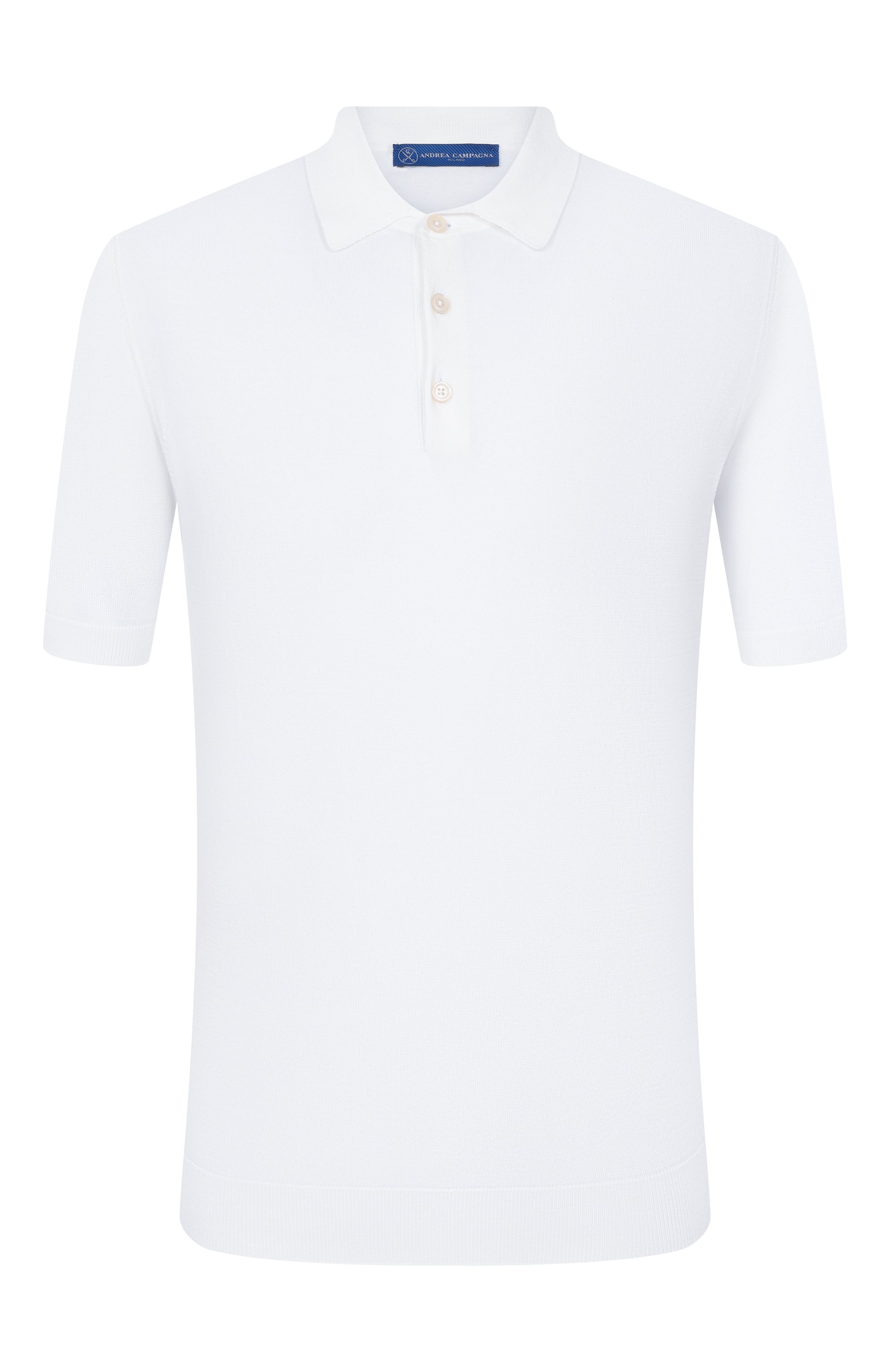 Хлопковое поло ANDREA CAMPAGNA, арт. M5426-8056, фото 1