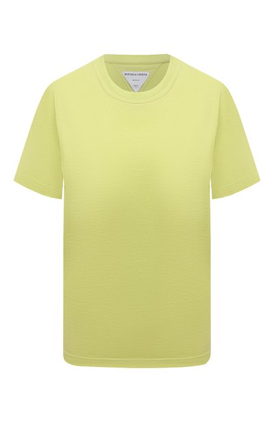 Женская хлопковая футболка BOTTEGA VENETA, арт. 649060/VF1U0