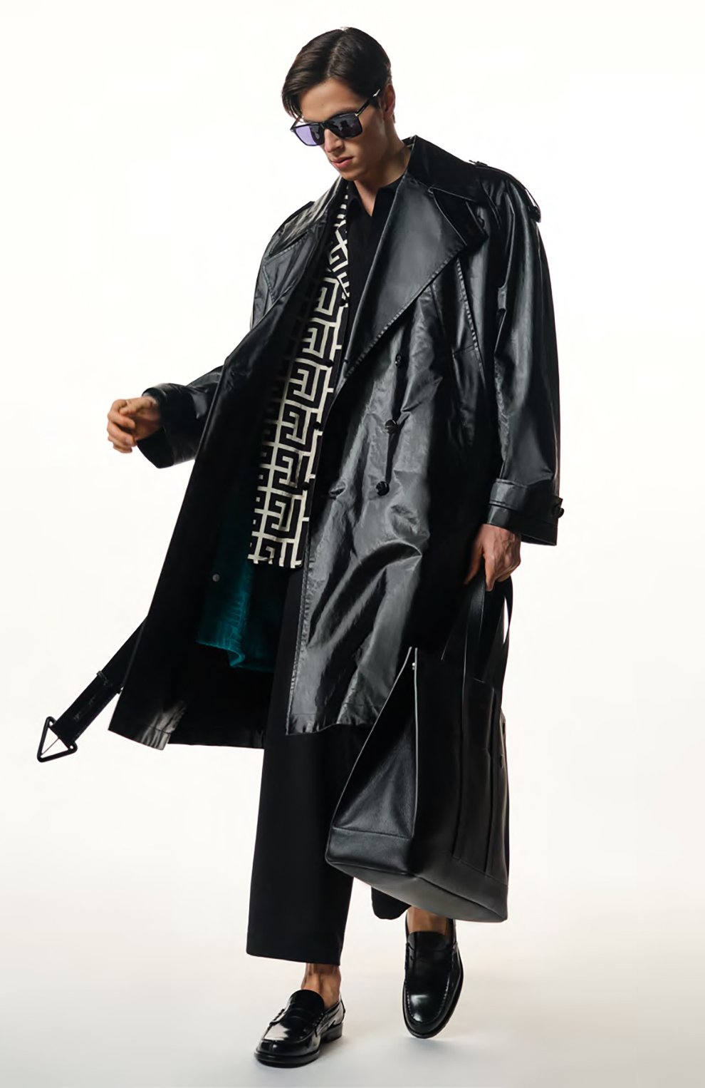 Кожаная сумка-шопер de manta ALEXANDER MCQUEEN, арт. 683113/1AAE0, фото 6