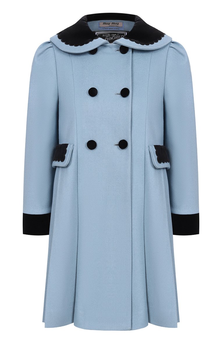 Шерстяное пальто MIU MIU, арт. MS1772-1LXN-F0D57, фото 1