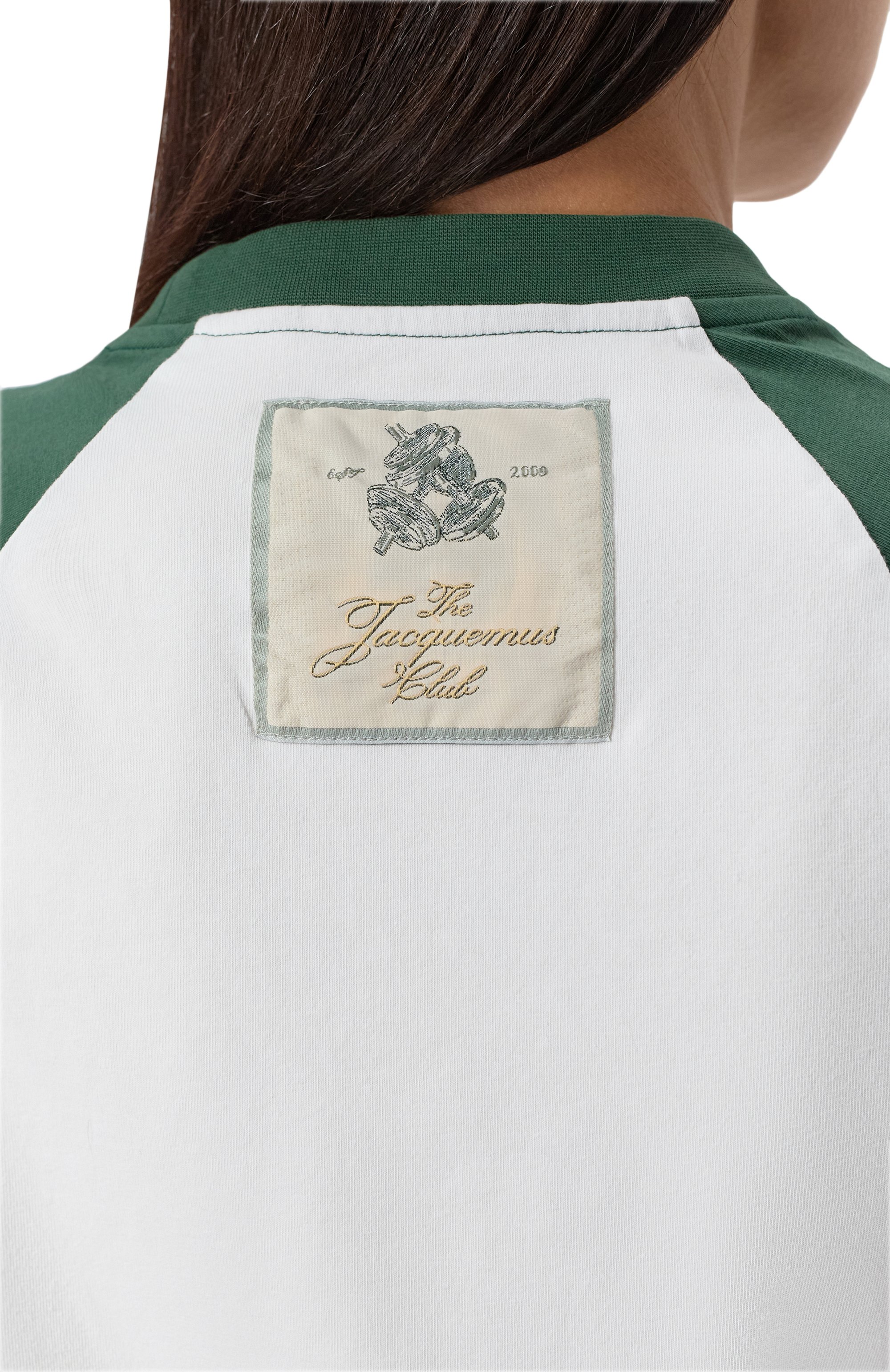 Хлопковая футболка JACQUEMUS белого цвета по цене 31150 руб., арт. 25E251JS205, фото 5 Хлопковая футболка JACQUEMUS, арт. 25E251JS205, фото 5