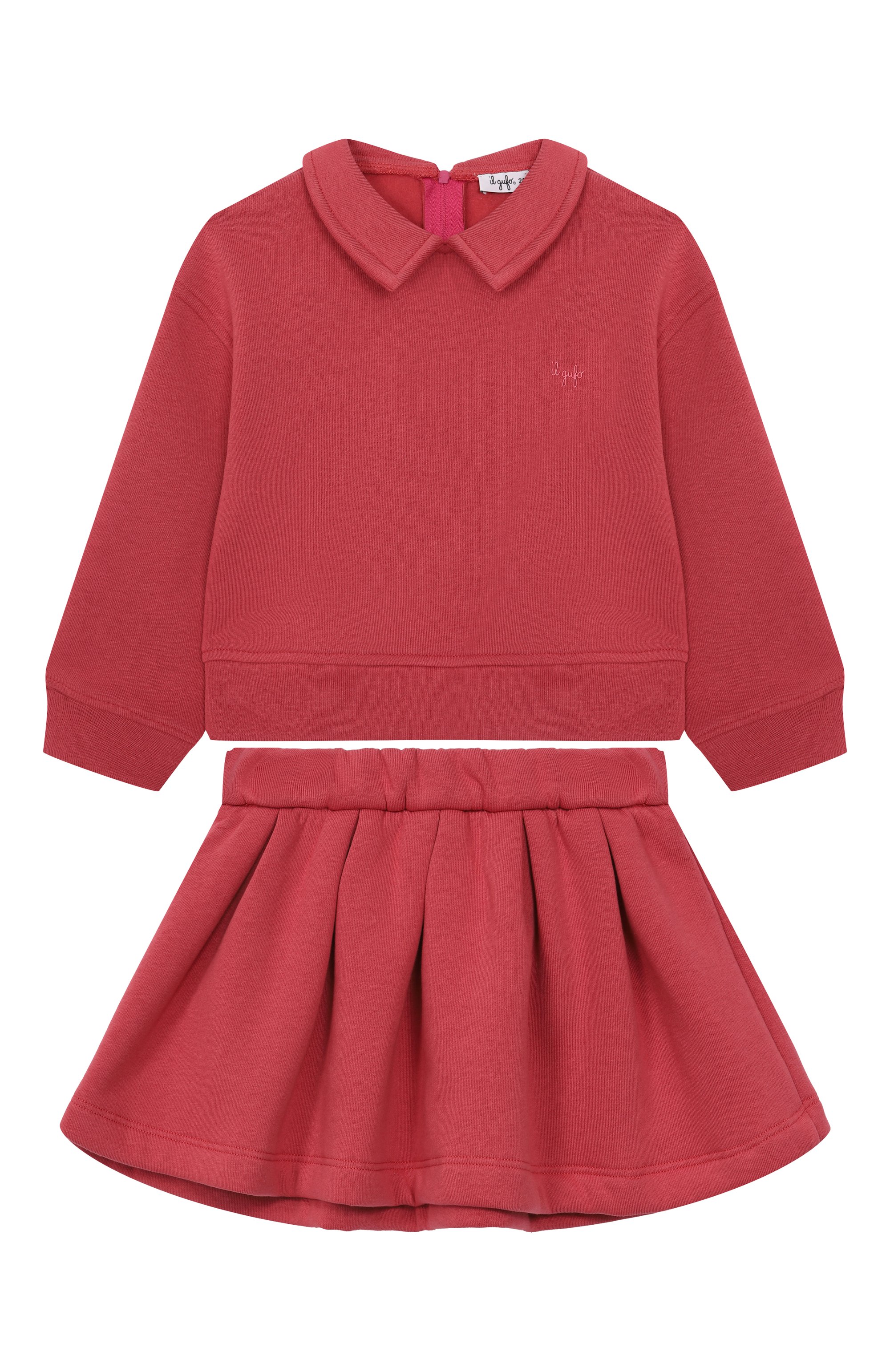 Комплект из свитшота и юбки IL GUFO, арт. A25GDG0001M0154/2-4, фото 1