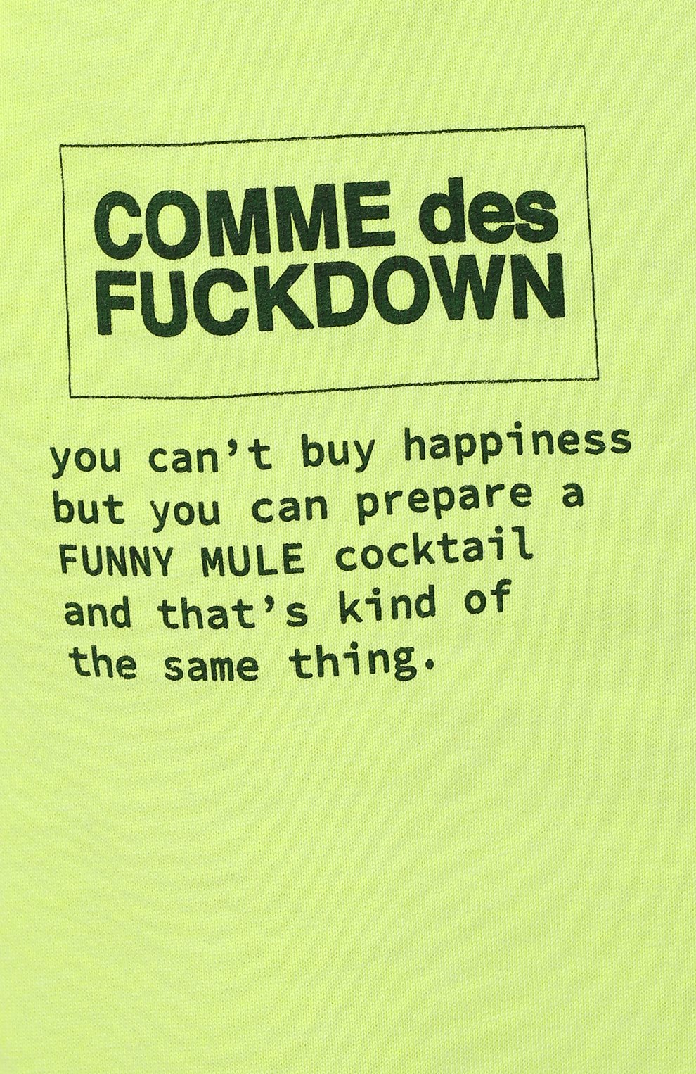Хлопковые шорты COMME DES FUCKDOWN, арт. CDFD1504, фото 5