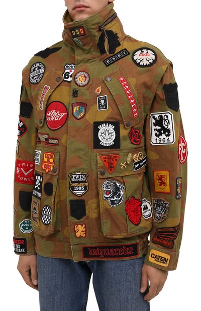 Хлопковая куртка DSQUARED2, арт. S74AM1169/S49605, фото 3