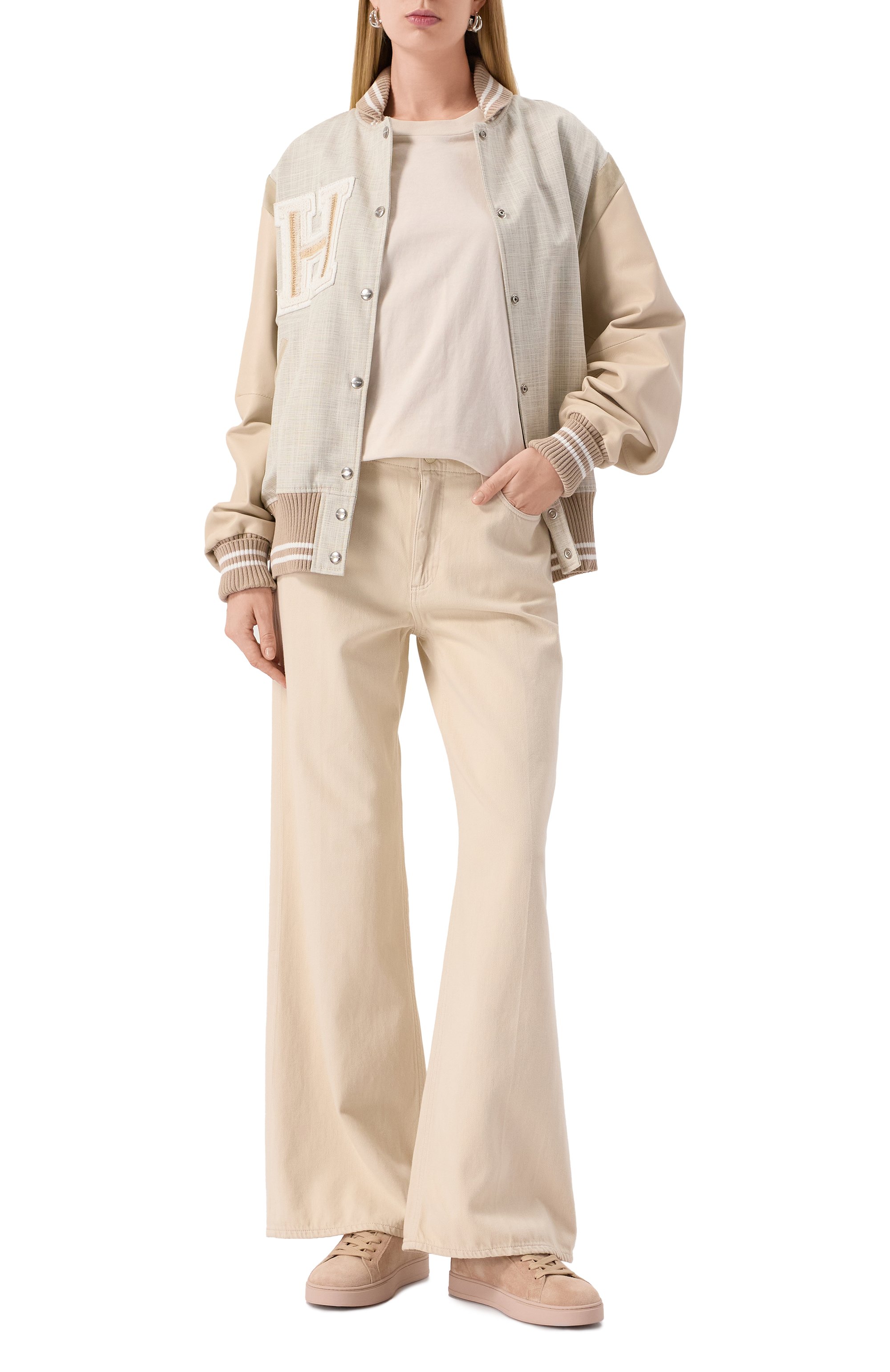 Кожаный бомбер HALFBOY, арт. HS251WL008, фото 2