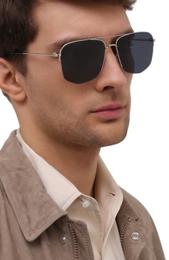 Женские солнцезащитные очки DIOR EYEWEAR черного цвета, арт. DI0R180 D0H | Фото 3 (Тип очков: С/з; Региональные ограничения белый список (Axapta Mercury): RU, Не проставлено; Кросс-КТ: С/з-унисекс; Нос: Не проставлено; Очки форма: Прямоугольные; Оптика Гендер: оптика-унисекс)