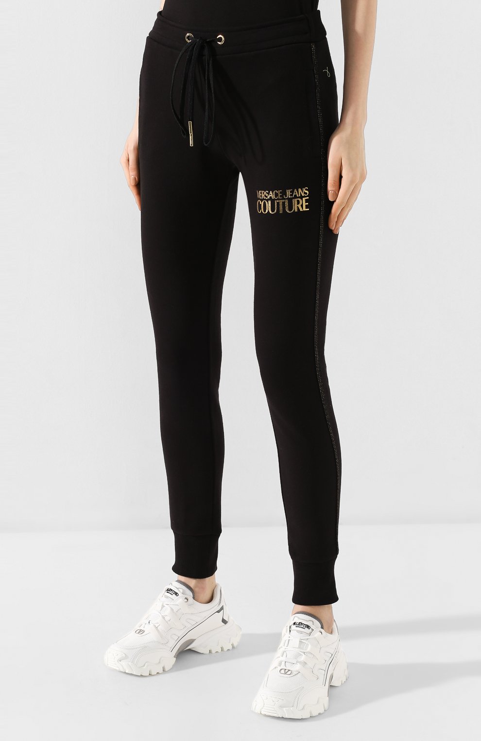 Хлопковые джоггеры VERSACE JEANS COUTURE, арт. A1HVA130-VDP310 IC0N/13956, фото 3