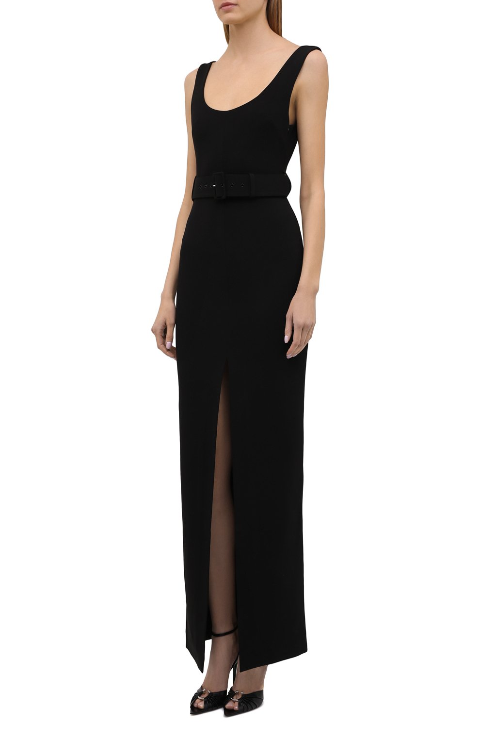 Платье SOLACE LONDON черного цвета по цене 31300 руб., арт. 0S1135, фото 3 Платье SOLACE LONDON, арт. 0S1135, фото 3
