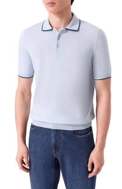 Хлопковое поло GRAN SASSO, арт. 57175/20613, фото 3