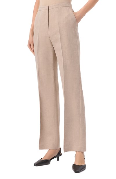 Брюки изо льна и хлопка BEATRICE .B, арт. 25FE1064CLI0, фото 3