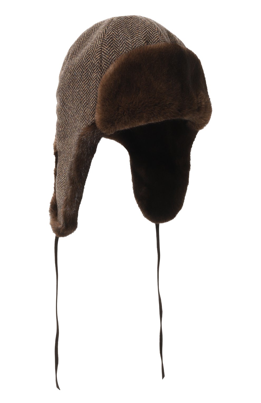 Шапка-ушанка бруклин из меха норки FURLAND, арт. 0130910010072600076, фото 1