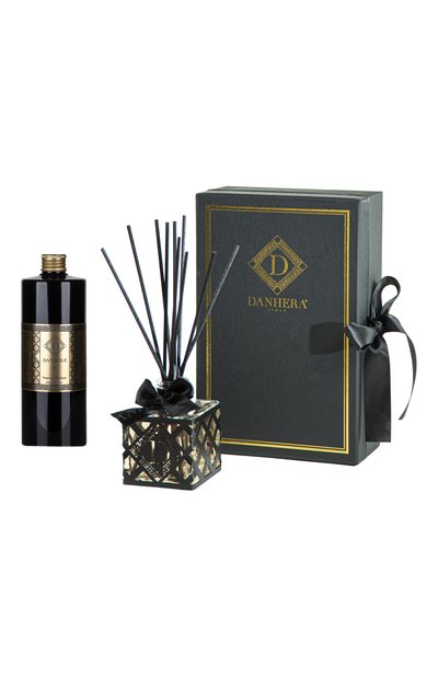 Набор efesto jewels urban black kirce (ваза 200ml + рефил 500ml) DANHERA ITALY, арт. DANHEFESTO200B/KIRC