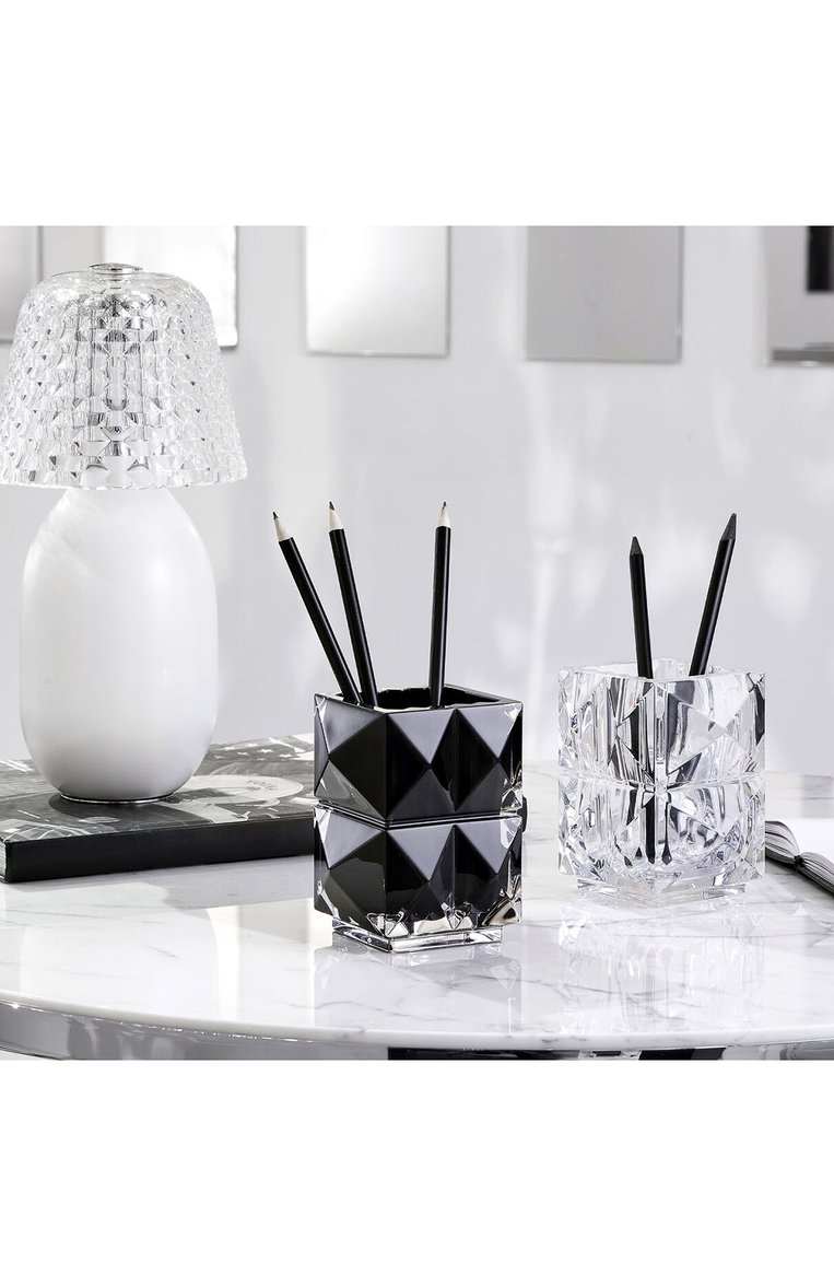 Стакан для карандашей louxor BACCARAT черного цвета, арт. 2 813 721 | Фото 2 (Нос: Не проставлено; Региональные ограничения белый список (Axapta Mercury): Не проставлено; Ограничения доставки: fragile-2)