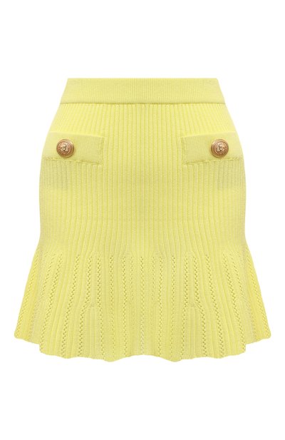 Женская юбка из вискозы BALMAIN, арт. DF1LBA24/KF24