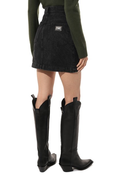 Джинсовая юбка DOLCE & GABBANA, арт. F4BWMD/G8HR1, фото 4