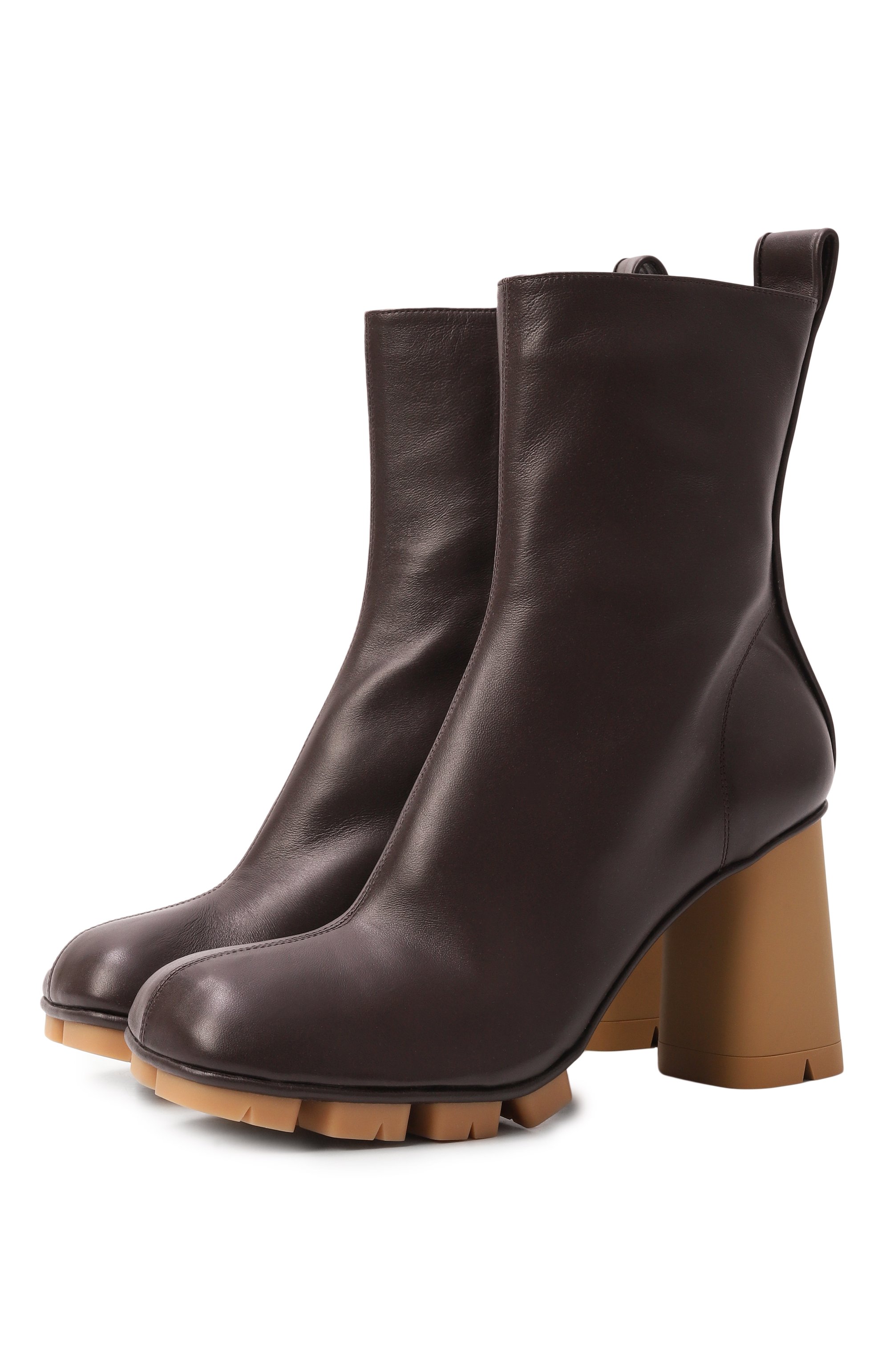 Кожаные ботильоны shore BOTTEGA VENETA, арт. 796507 V4PS0, фото 1