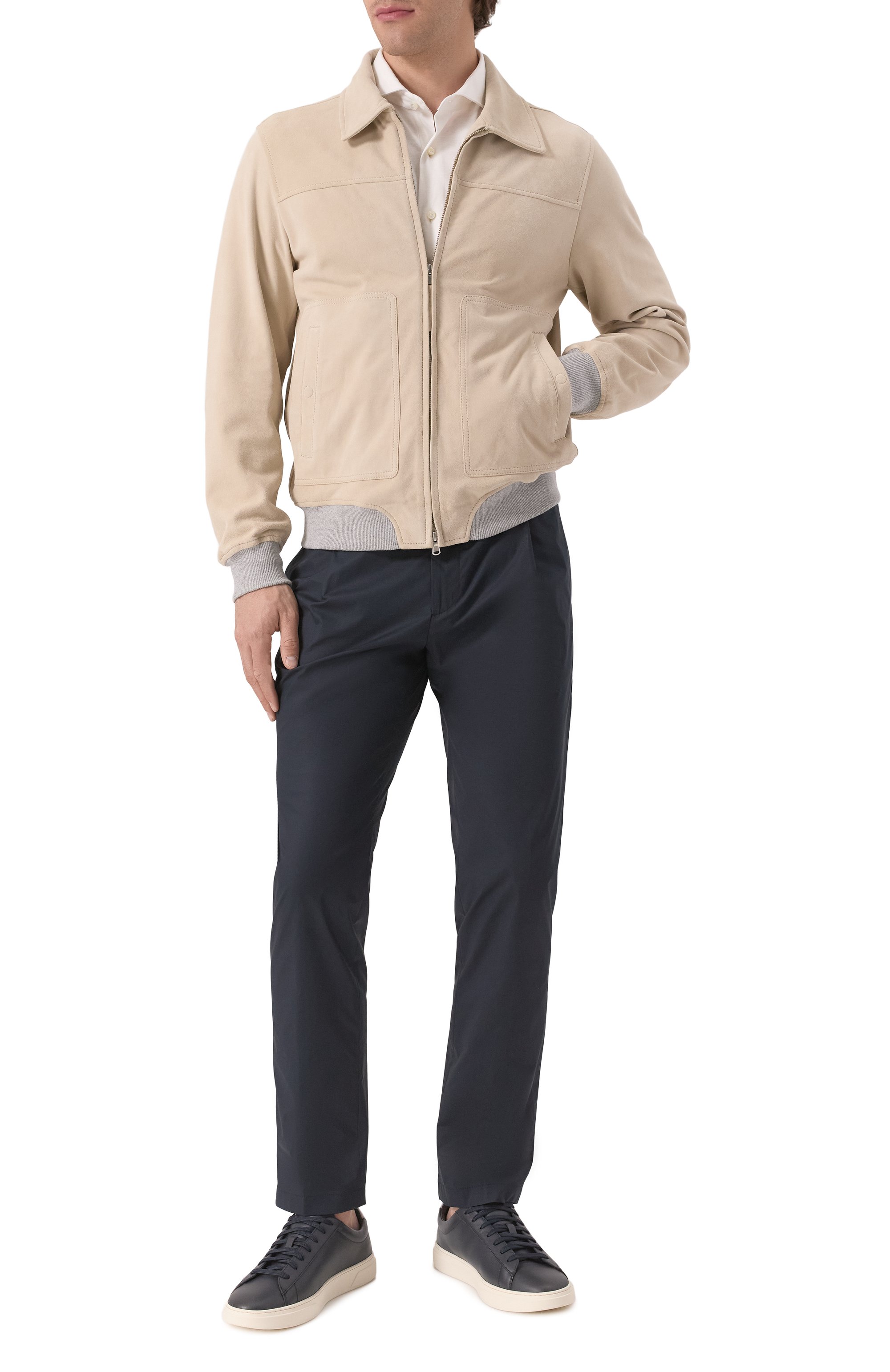 Замшевый бомбер L.B.M. 1911, арт. 9390/59005, фото 2