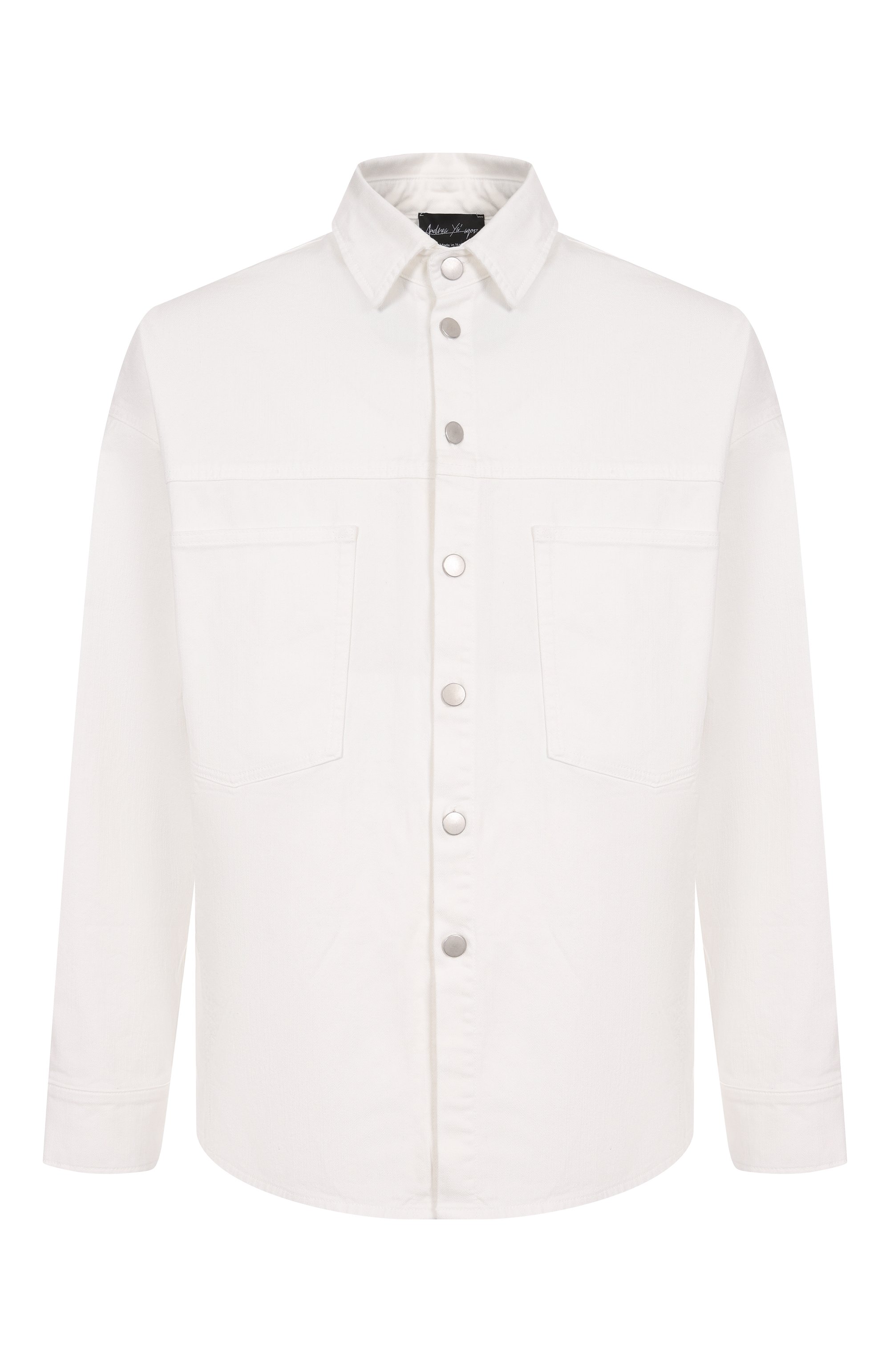 Хлопковая рубашка ANDREA YA'AQOV белого цвета по цене 59600 руб., арт. 25MBEL59, фото 1 Хлопковая рубашка ANDREA YA'AQOV, арт. 25MBEL59, фото 1