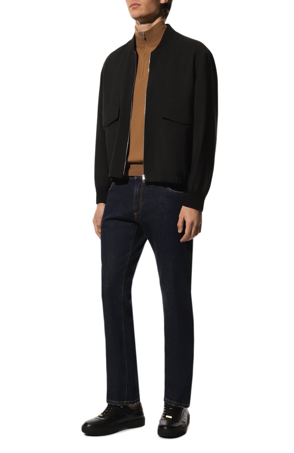 Кожаные кеды BOSS, арт. 50487682, фото 2