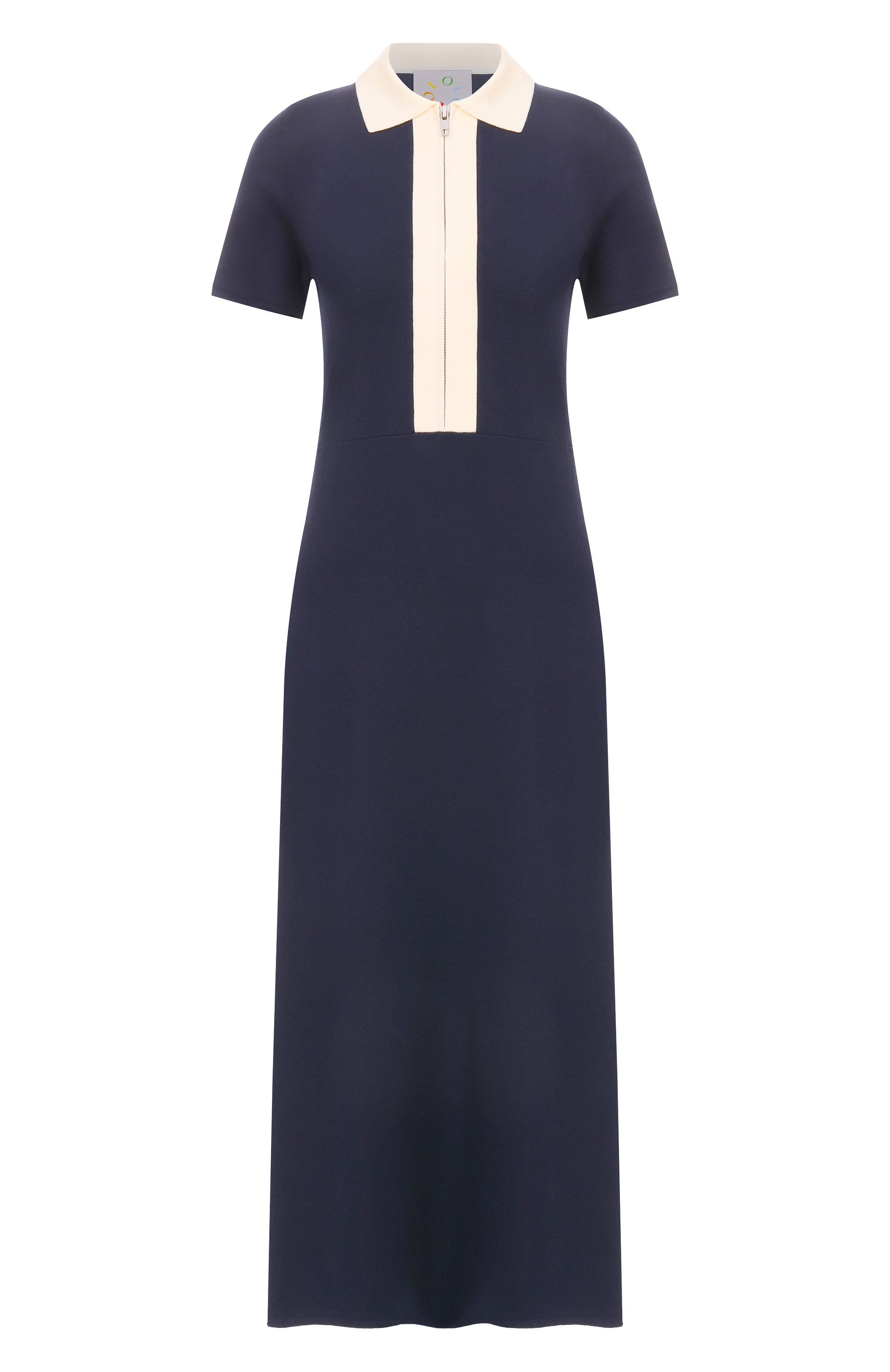 Платье OLOLOL синего цвета по цене 45000 руб., арт. OLKND014/403/BASE, фото 1 Платье OLOLOL, арт. OLKND014/403/BASE, фото 1