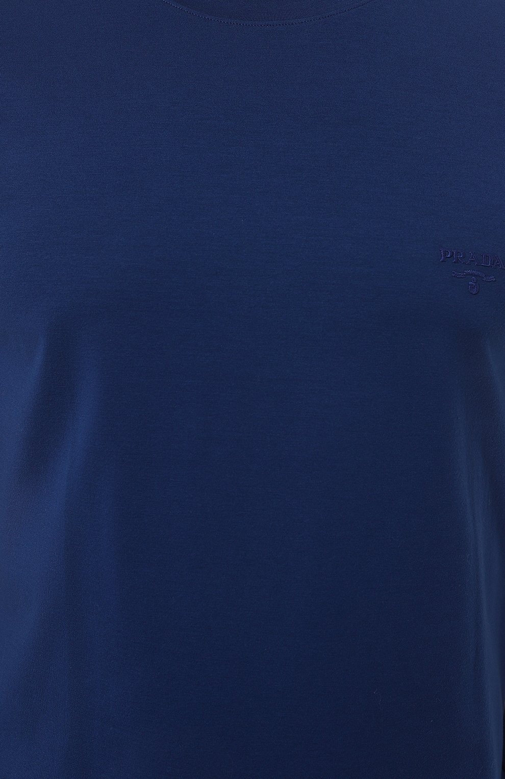 Хлопковая футболка PRADA, арт. UJM564-1UOR-F0AIN-092, фото 5
