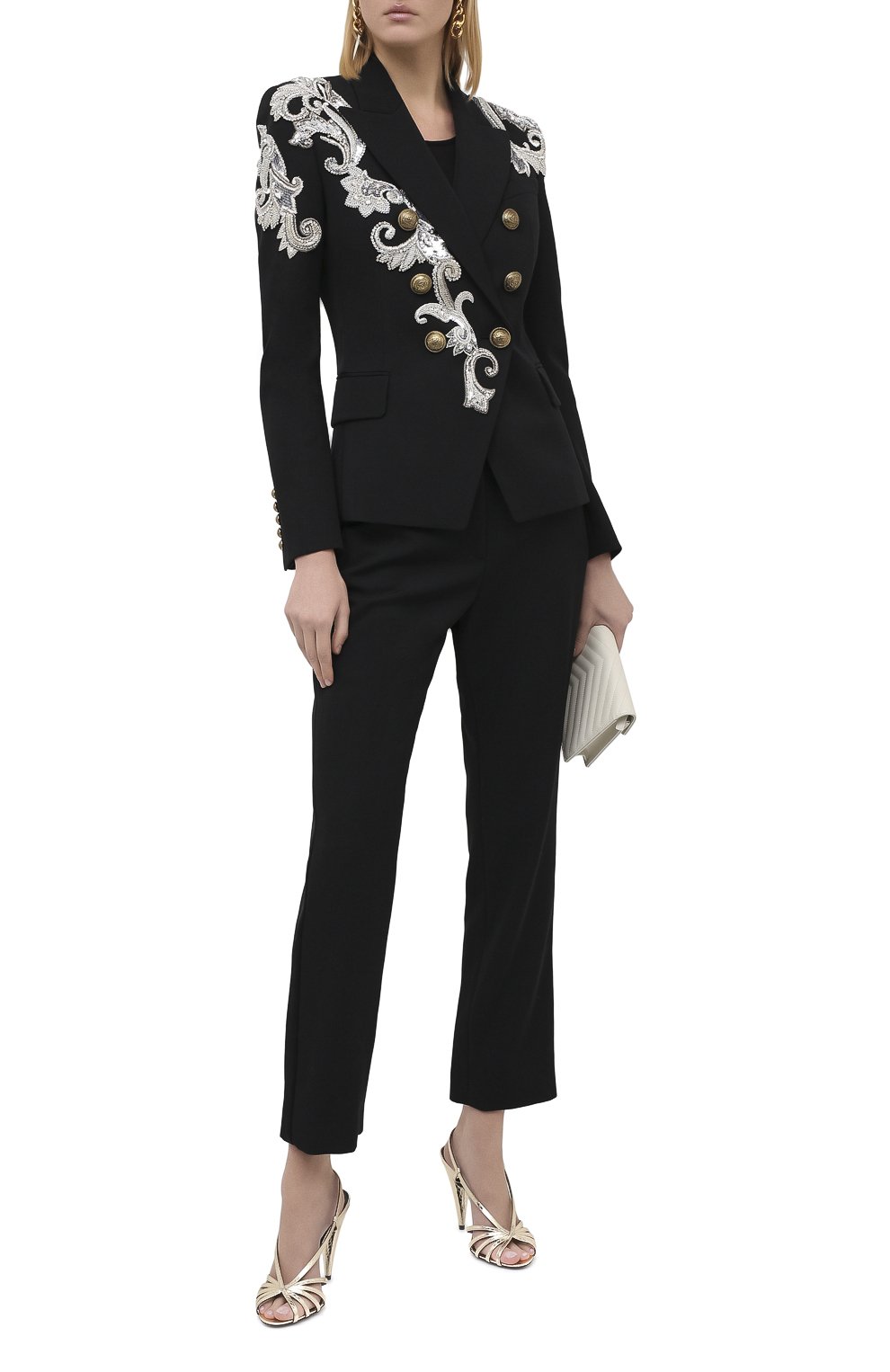 Шерстяной жакет BALMAIN, арт. UF17110/P050, фото 2