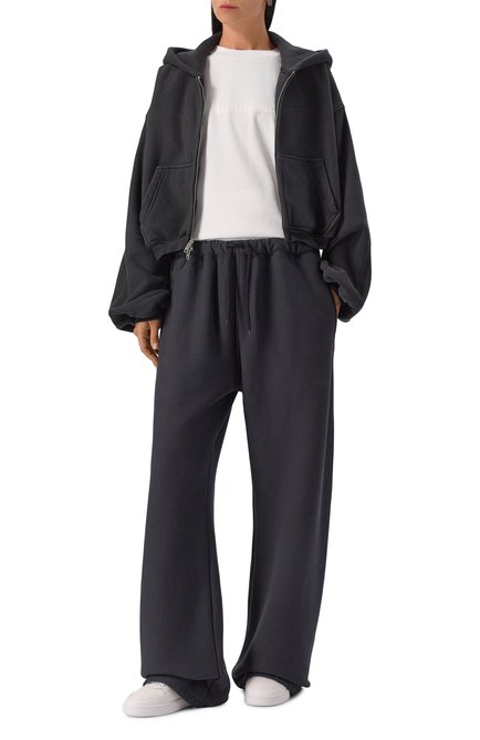 Женская хлопковая футболка ALEXANDER WANG, арт. UCC3251847