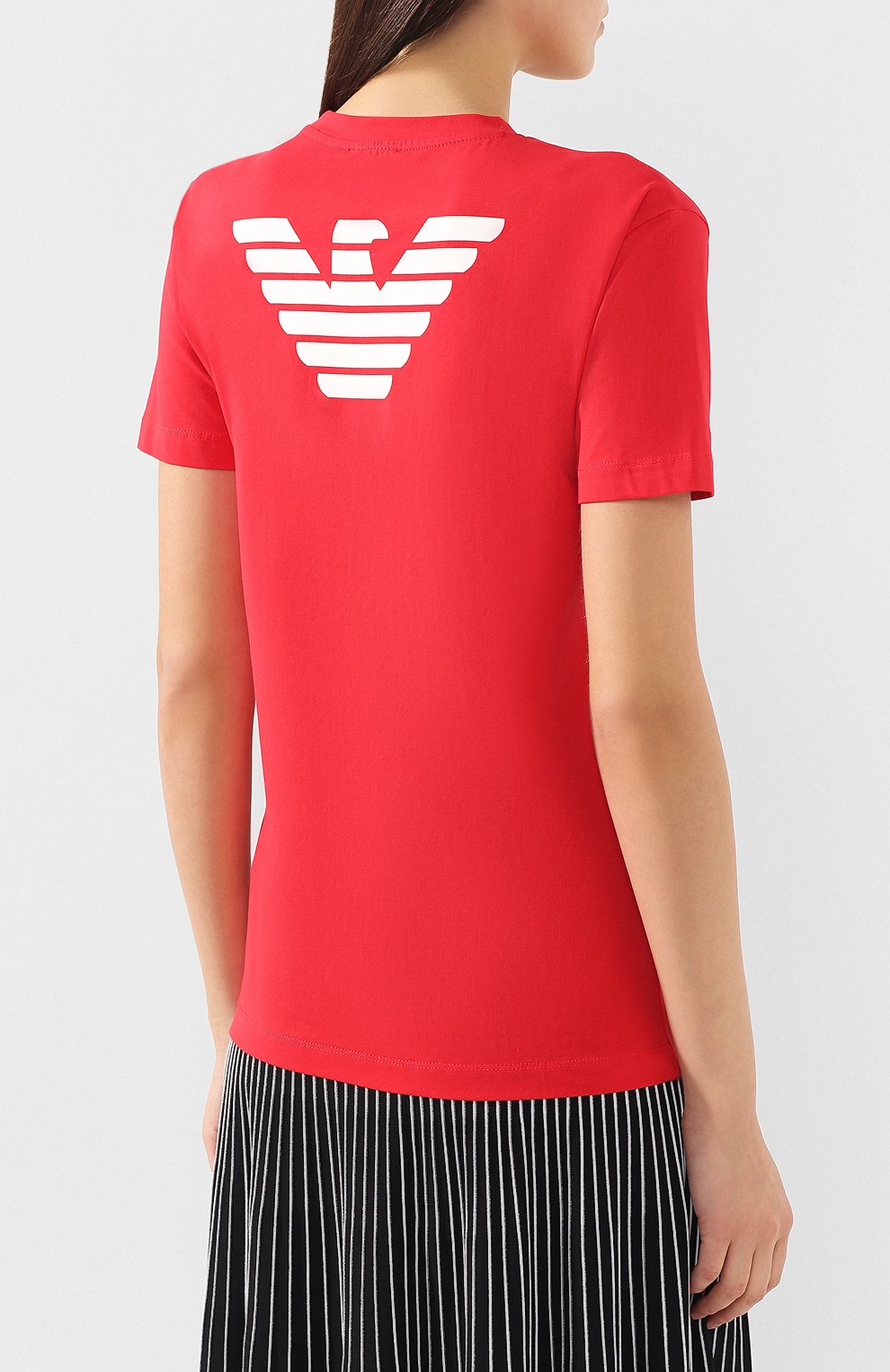 Хлопковая футболка EMPORIO ARMANI, арт. 3G2T69/2J07Z, фото 4