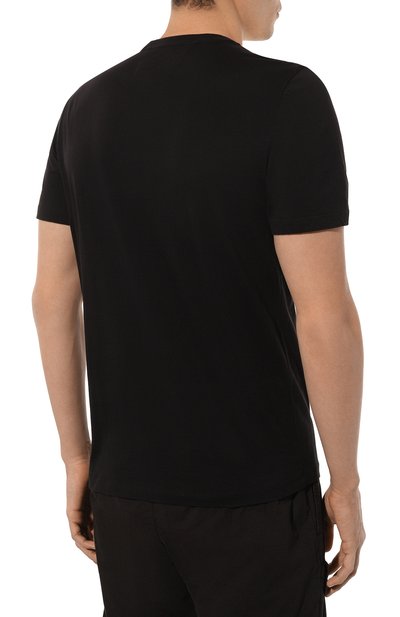 Хлопковая футболка C.P. COMPANY, арт. 16CMTS042A005100W, фото 4