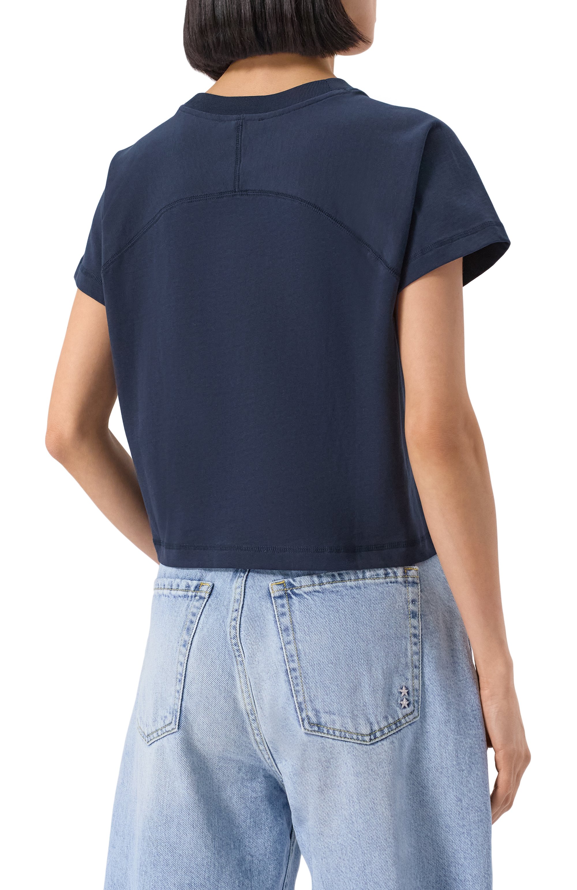 Хлопковая футболка a.p.c. x asics A.P.C., арт. C0EAV-F26454, фото 4