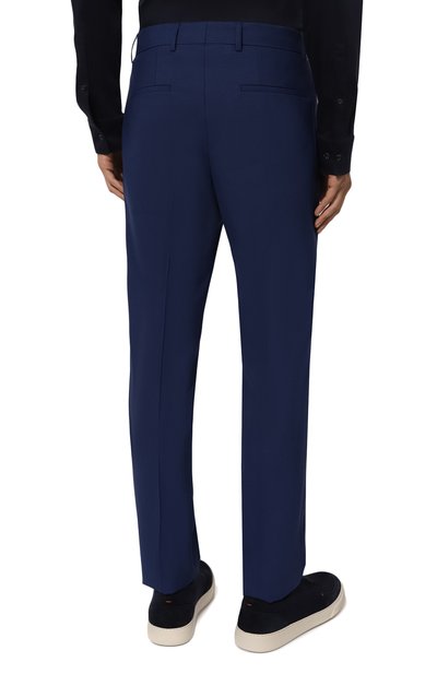 Шерстяные брюки BOSS, арт. 50480009, фото 4