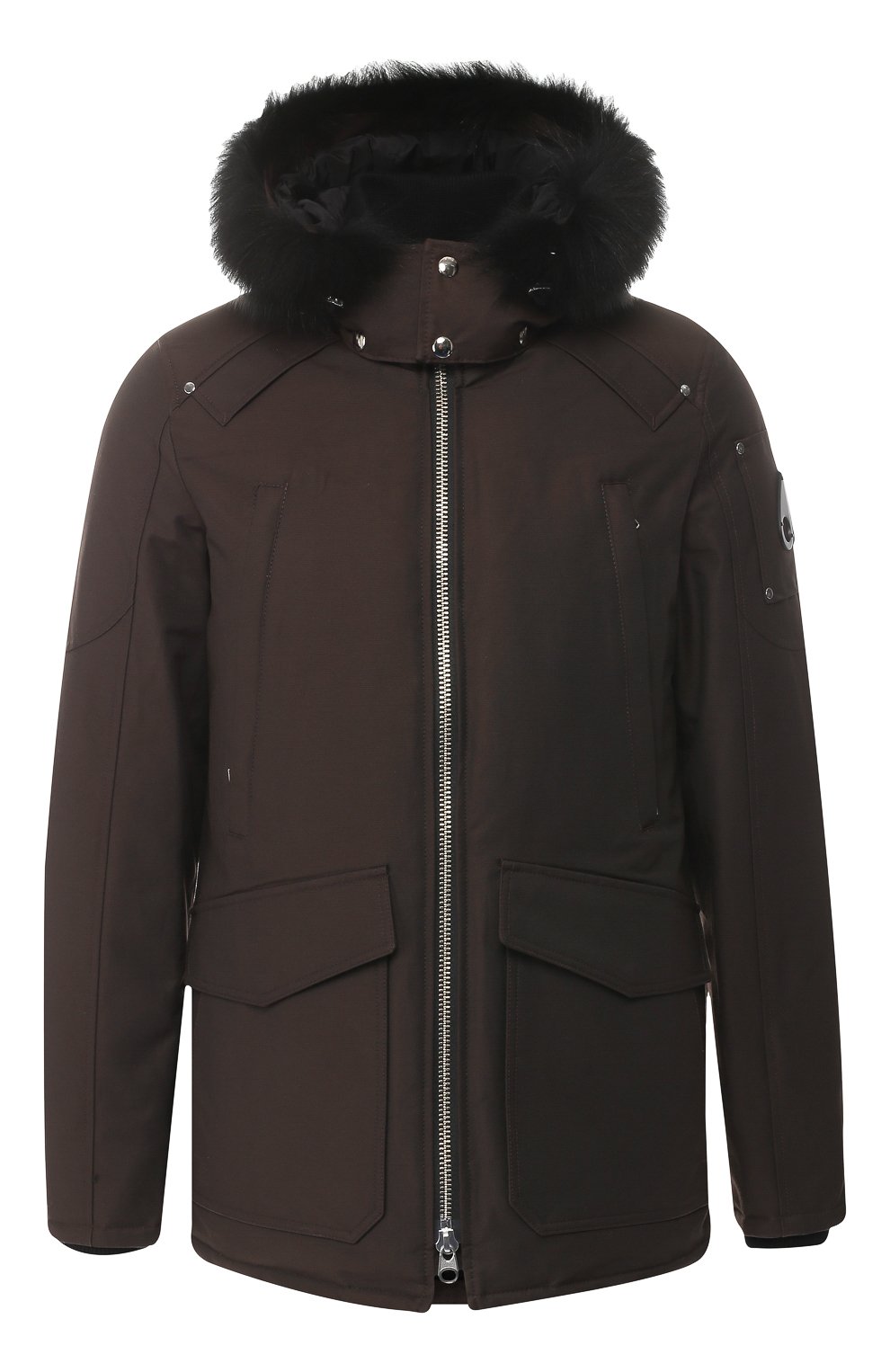 Пуховая парка pearson на молнии с капюшоном MOOSE KNUCKLES, арт. MK8507MJ, фото 1