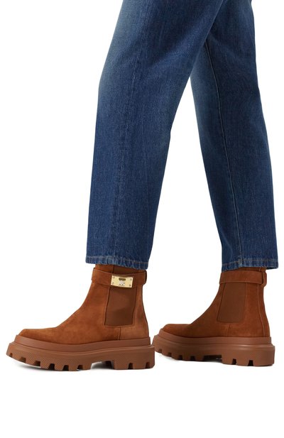 Замшевые челси trek DOLCE & GABBANA, арт. CT1002/AS915, фото 3