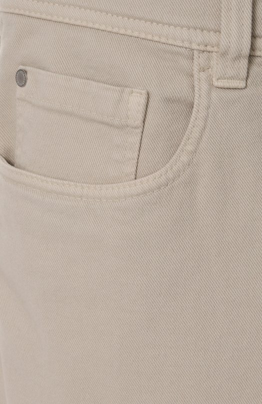 Джинсы Brunello Cucinelli MB057P5319 Бежевый  MB057P5319 Фото 6