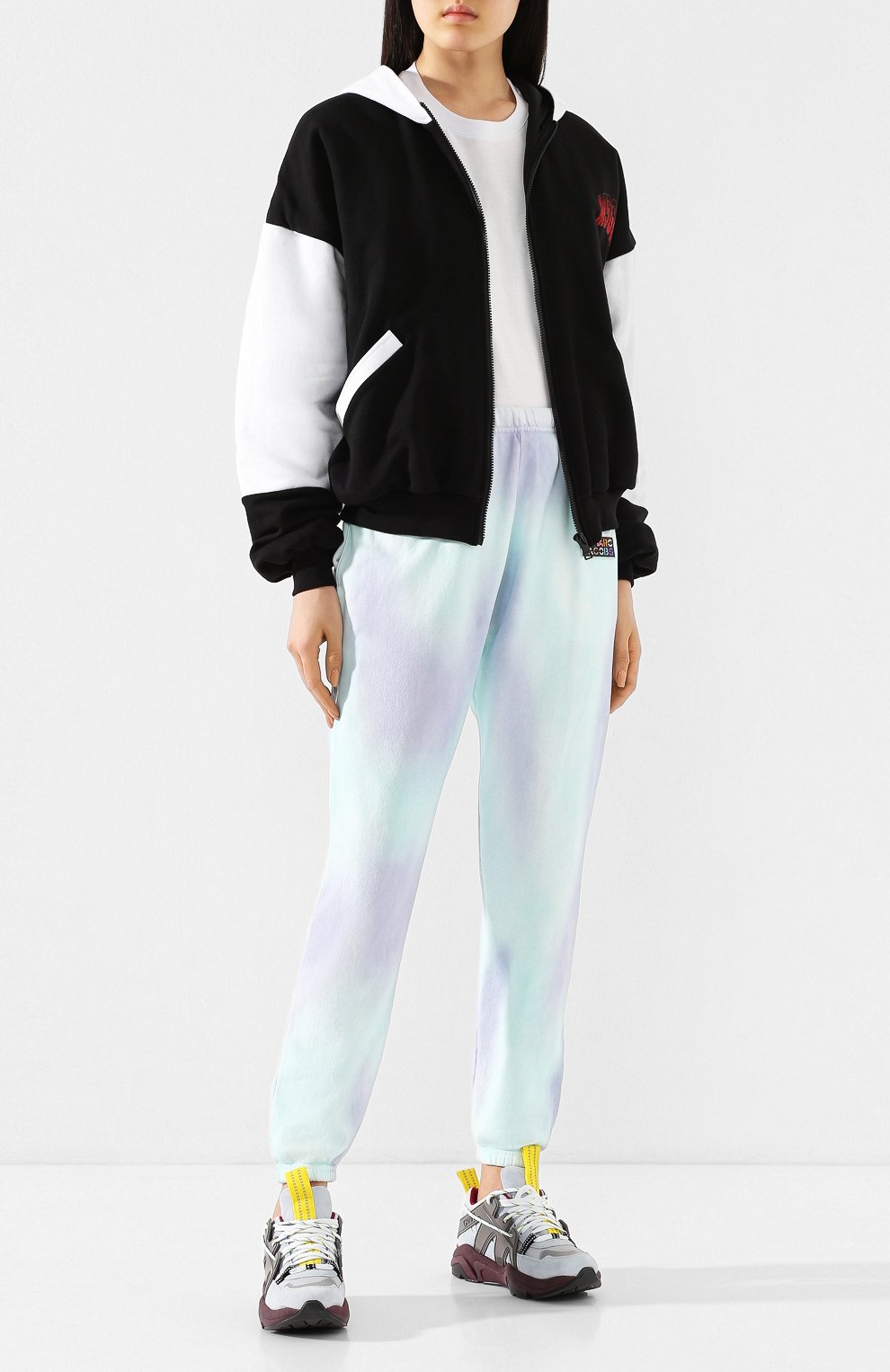 Хлопковая толстовка MSGM черного цвета по цене 39950 руб., арт. 2841MDH60 207299, фото 2 Хлопковая толстовка MSGM, арт. 2841MDH60 207299, фото 2