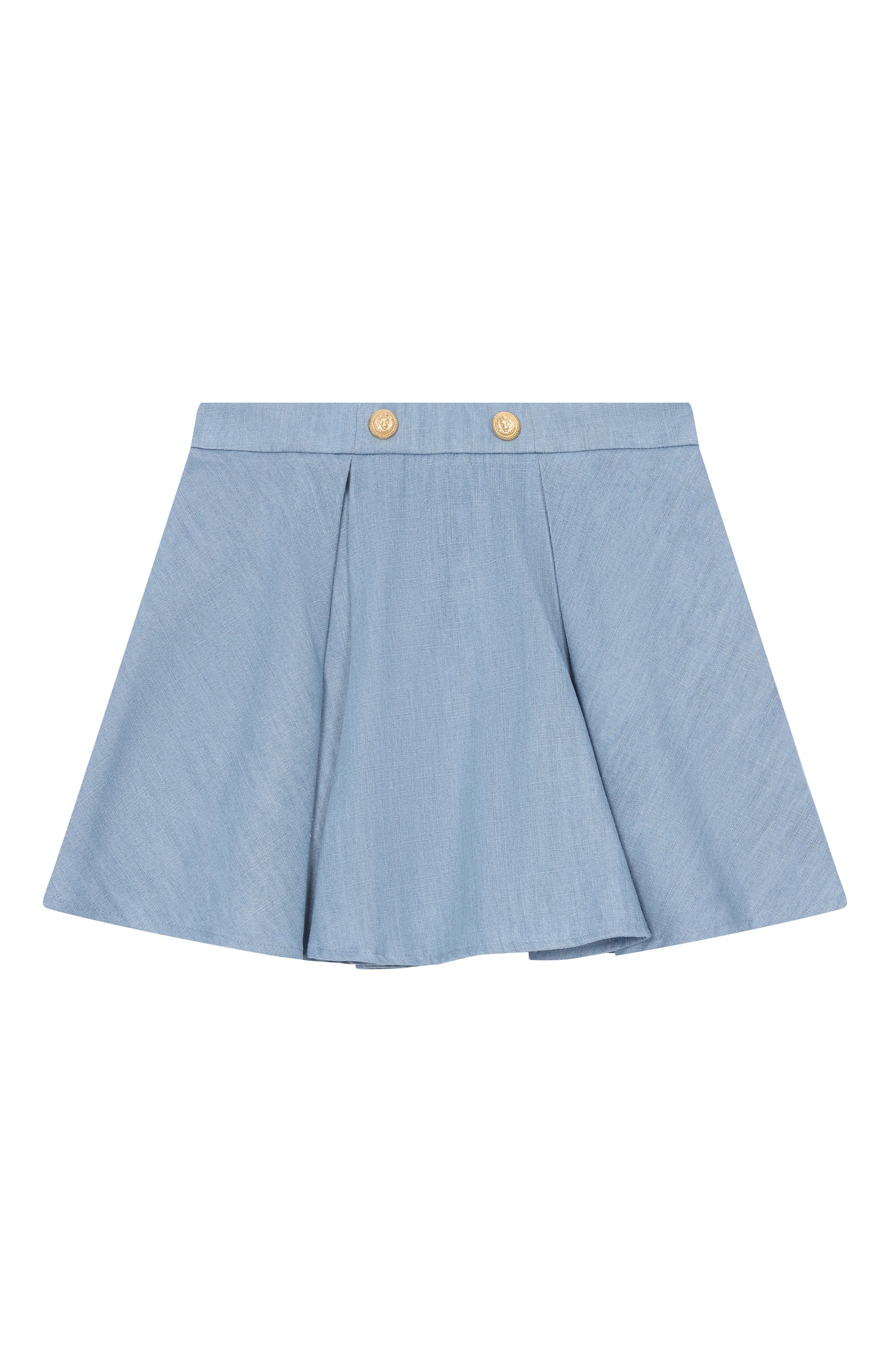 Юбка из хлопка и лиоцелла BALMAIN, арт. BY7A81, фото 1