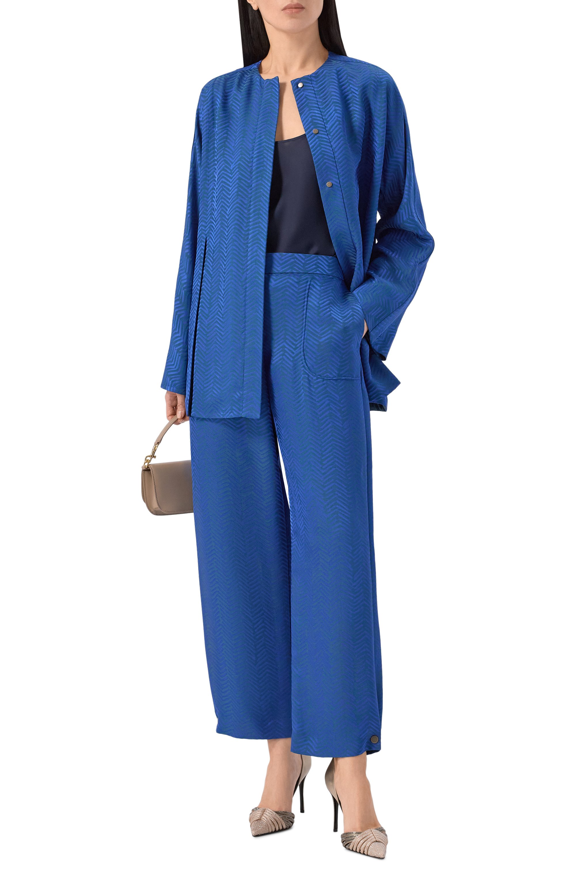 Брюки из вискозы GIORGIO ARMANI, арт. GW002604/TE20113, фото 2