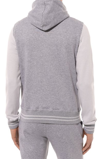 Хлопковый спортивный костюм CAPOBIANCO светло-серого цвета по цене 110000 руб., арт. 14MT03.TS00, фото 3 Хлопковый спортивный костюм CAPOBIANCO, арт. 14MT03.TS00, фото 3