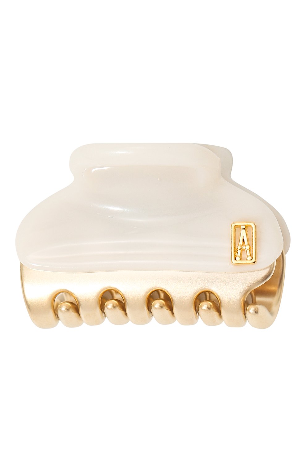 Заколка для волос ALEXANDRE DE PARIS молочного цвета по цене 3100 руб., арт. ICCB-12831-02P22 P, фото 1 Заколка для волос ALEXANDRE DE PARIS, арт. ICCB-12831-02P22 P, фото 1