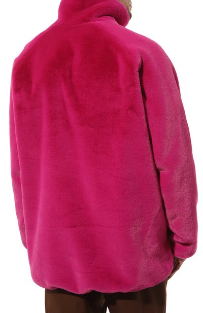 Толстовка из экомеха D.SIMACHEV фуксия цвета по цене 80000 руб., арт. ХРМ01012302/00012-00009, фото 4 Толстовка из экомеха D.SIMACHEV, арт. ХРМ01012302/00012-00009, фото 4