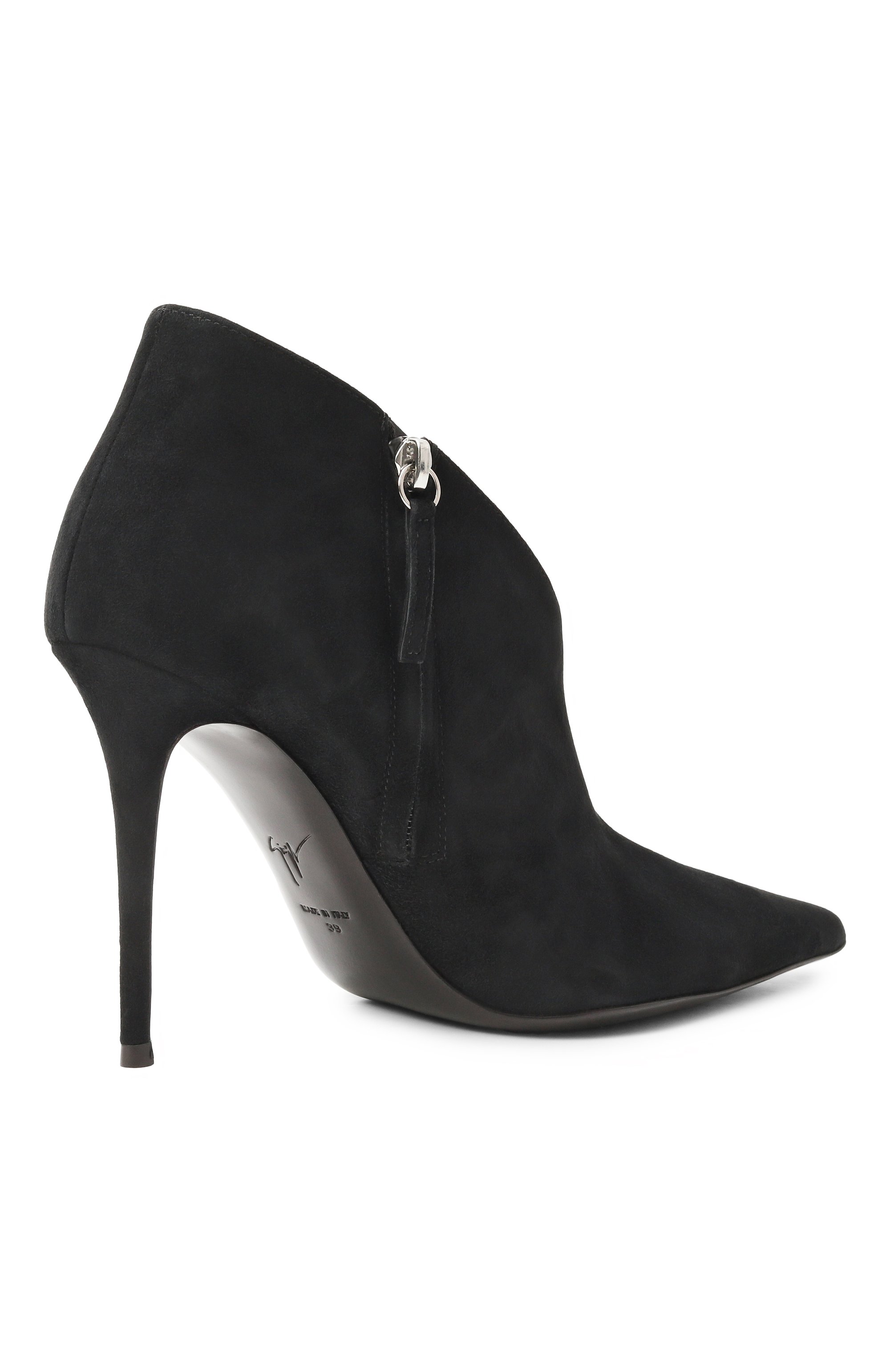 Замшевые ботильоны cluedo 105 GIUSEPPE ZANOTTI DESIGN, арт. I570003, фото 5