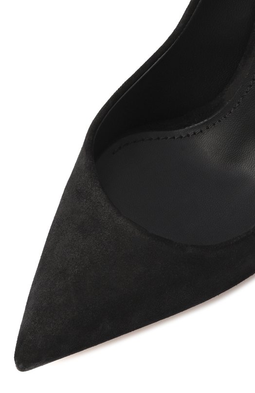 Замшевые туфли Cardinale 105 Dolce & Gabbana CD1838/B7260 Чёрный  CD1838/B7260 Фото 7