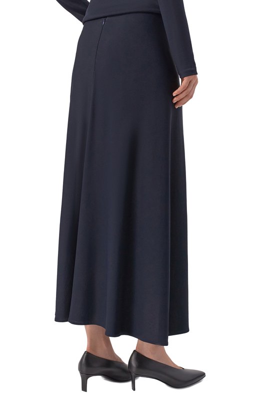 Юбка из вискозы Jil Sander J04MA0103/J65016 Синий  J04MA0103/J65016 Фото 4