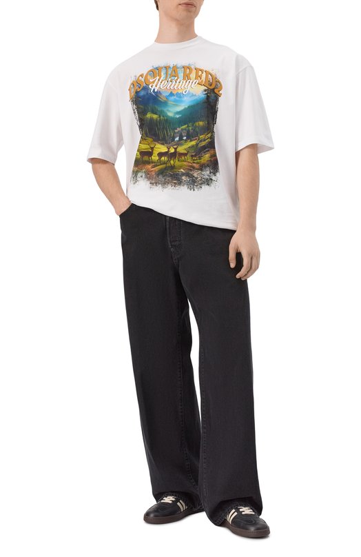 Джинсы Loose Dsquared2 S74LB1768/D30015 Чёрный  S74LB1768/D30015 Фото 2